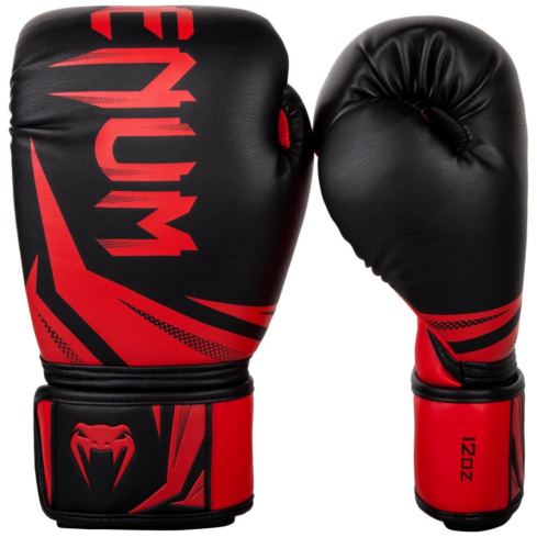 Boxing gloves Venum Challenger 3.0 black, red