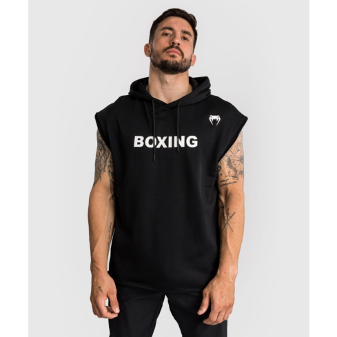 Venum Boxing VT Sleeveless Hoodie black, white