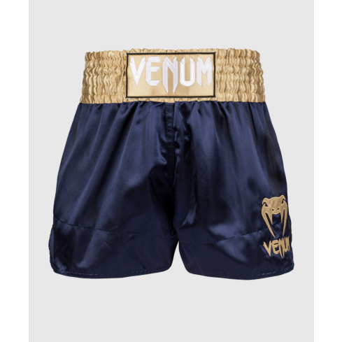 Venum Classic Shorts Muay Thai blue, gold
