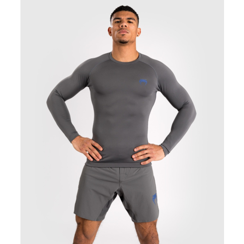 Venum Contender Men’s Rashguard Long Sleeve grey
