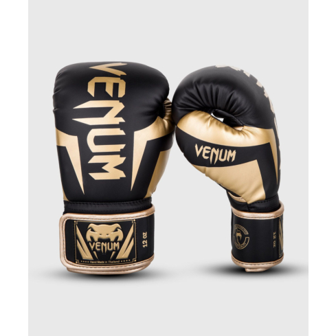 Boxing gloves Venum Elite black, gold