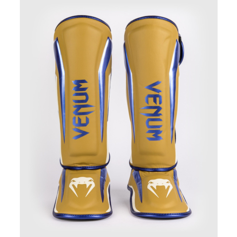 Venum Elite Shin Guards camel