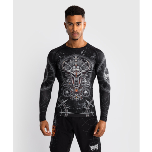Venum Рашгард длинный рукав Gladiator 5.0 Men's черный, серебро