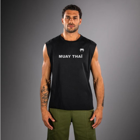 Venum T-shirt Muay Thai VT black, gold