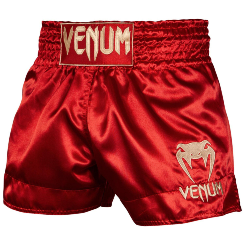 Shorts Venum Muay Thai Classic red, gold