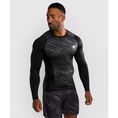 Venum Rapid Rashguard Long Sleeve black, grey