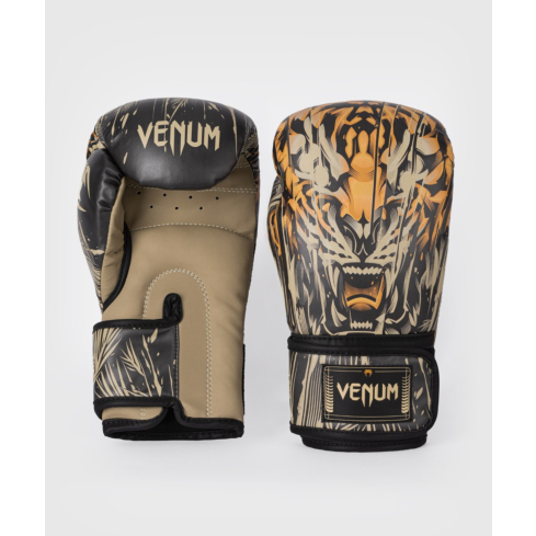 Venum Tiger Boxing Gloves black, orange