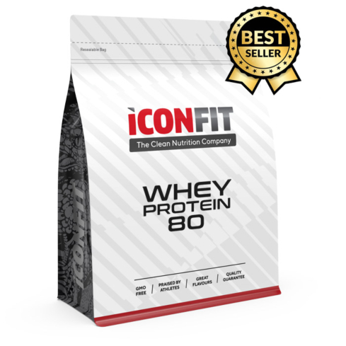 Whey Protein 80 ICONFIT banana 1kg